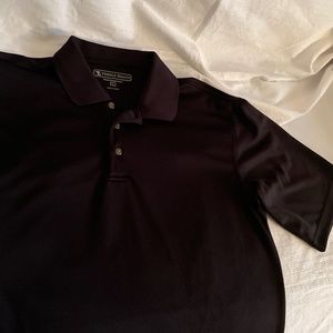 Men’s knit pebble beach polo shirt